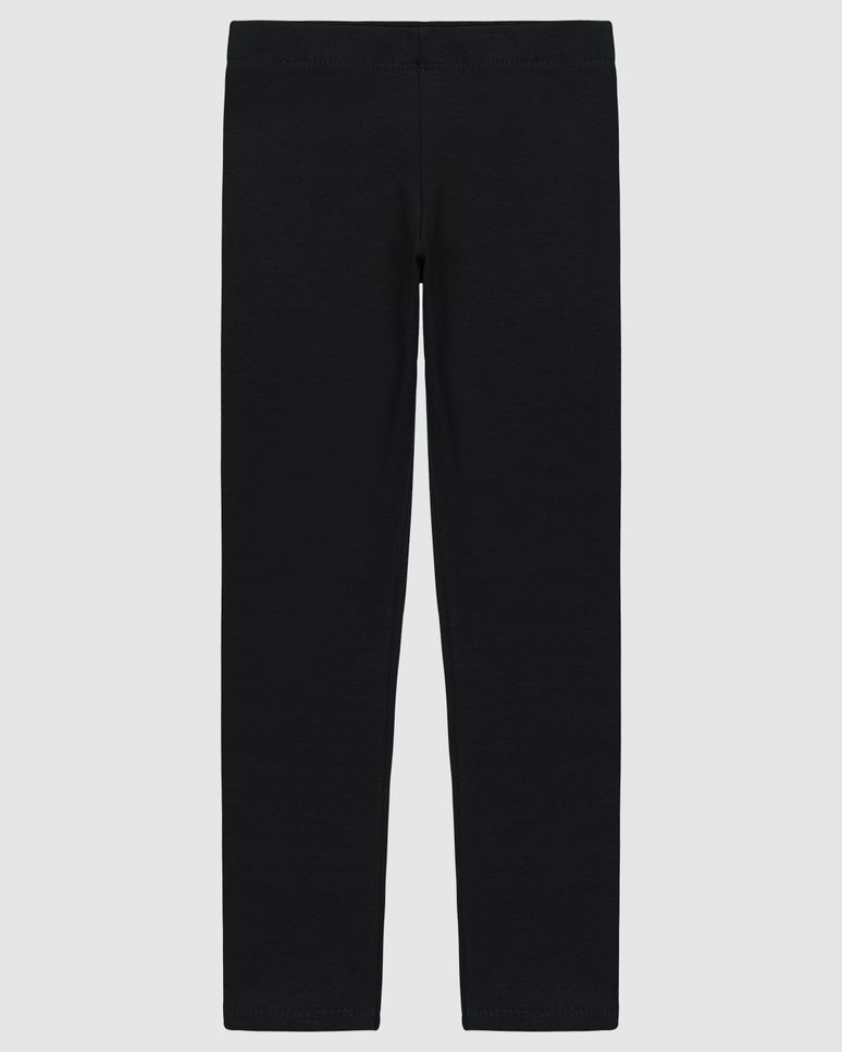 Calça Legging Infantil Cós Elástico Em Algodão Malwee Kids