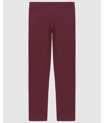 Calça Legging Infantil Cós Elástico Em Algodão Malwee Kids