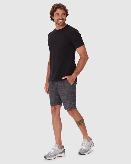 Bermuda Masculina Plus Size Bolso Faca Em Algodão