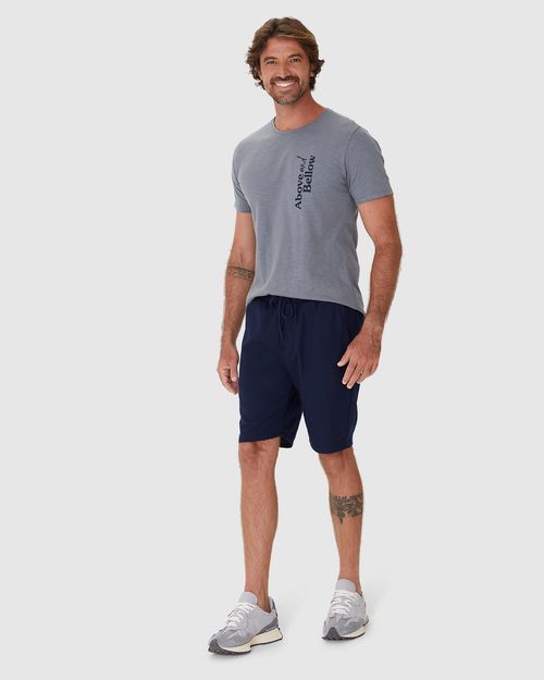 Bermuda Masculina Plus Size Bolso Faca Em Algodão