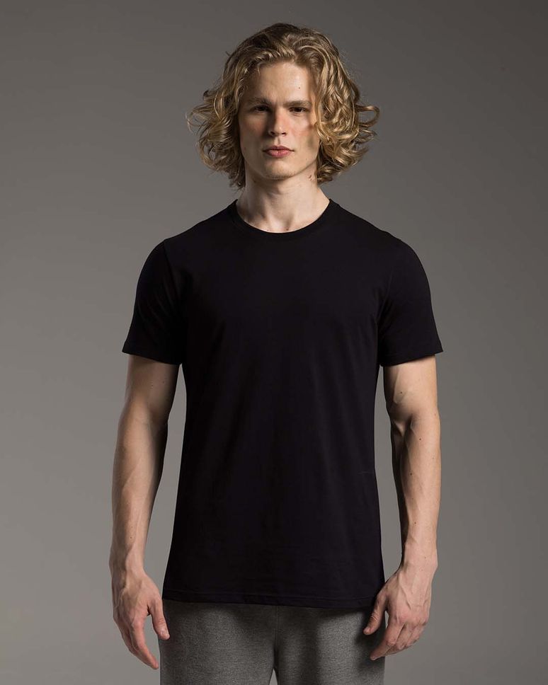 Camiseta Masculina Gola Redonda Tecnológica Impermeável - BASICAMENTE