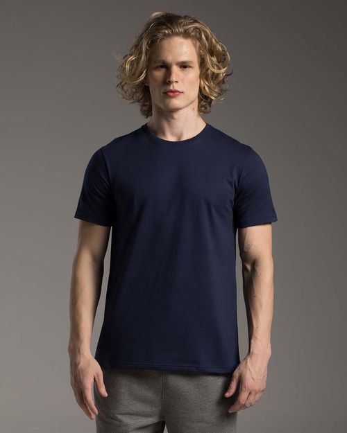 Camiseta Masculina Gola Redonda Tecnológica Impermeável - BASICAMENTE