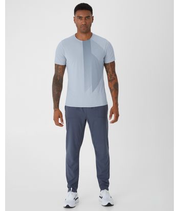 Calça Runner Masculina Barra Fenda Em Tafetá Com Elastano - ENFIM
