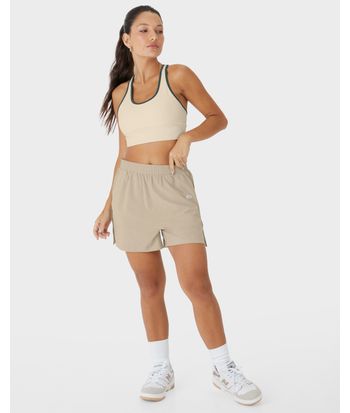 Top Nadador Esportivo Costas Strappy Em Malha Dry E Proteção UV50+ - ENFIM