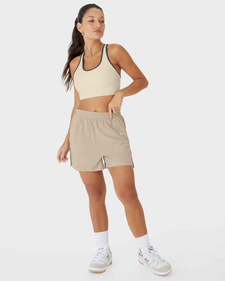 Top Nadador Esportivo Costas Strappy Em Malha Dry E Proteção UV50+ - ENFIM