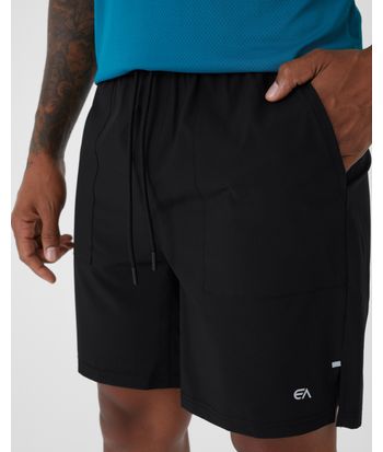 Bermuda Reta Masculina Abertura Lateral Em Tafetá Texturizado - ENFIM