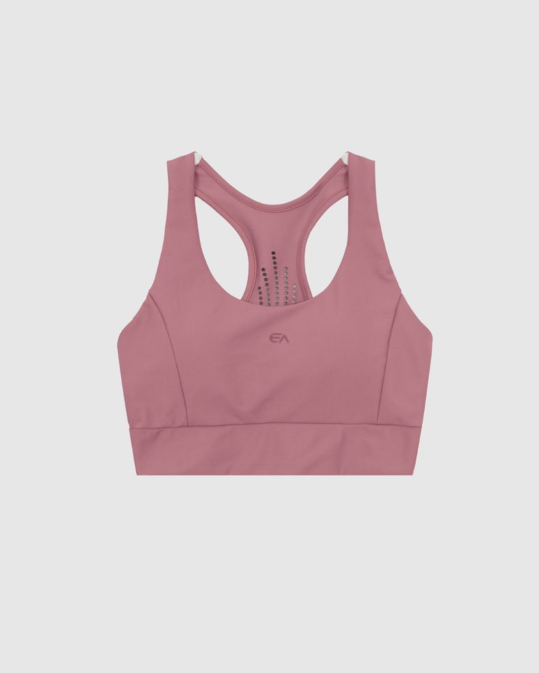 Top Nadador Esportivo Costas Detalhe Laser Em Malha Dry E Proteção UV50+ - ENFIM