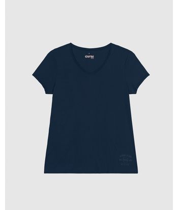 Blusa Slim Feminina Estampa Sport Club Em Malha Dry E Proteção UV50+ - ENFIM