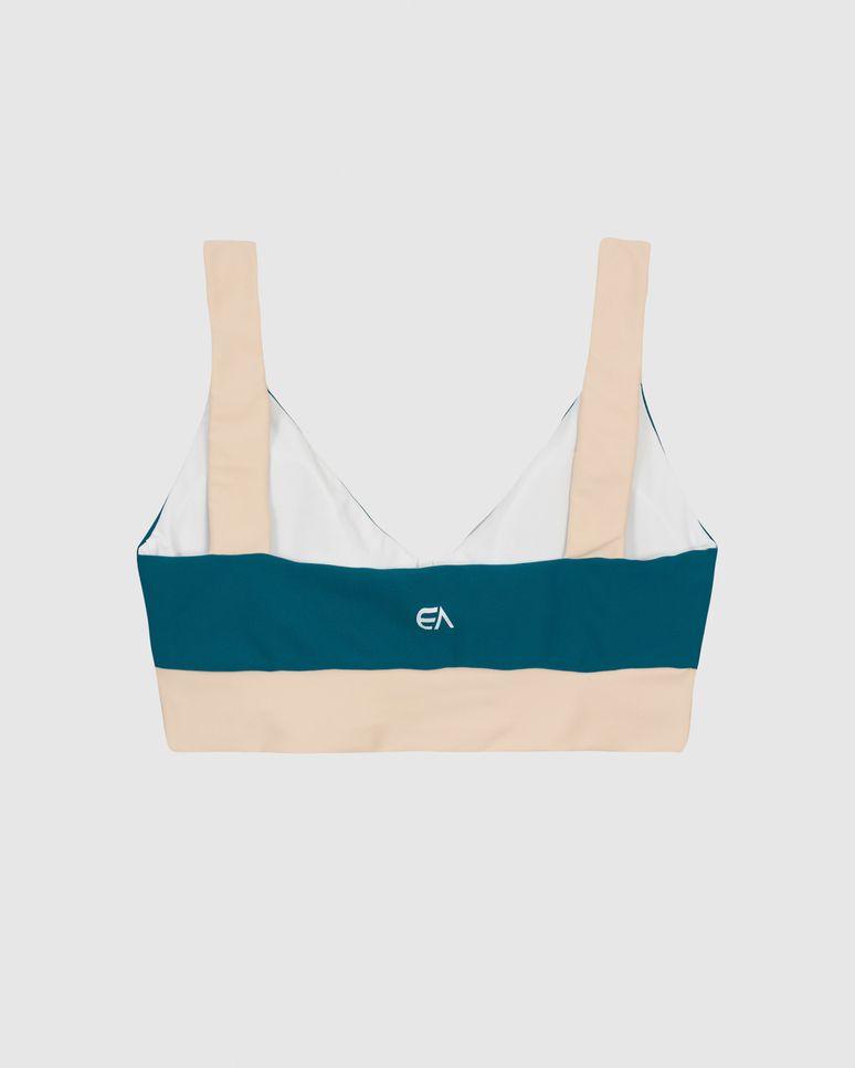 Top Regata Esportivo Decote V Em Malha Dry E Proteção UV50+ - ENFIM