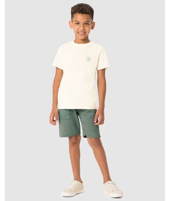 Conjunto Menino Camiseta Estampa Costas Always Good Ways - Carinhoso