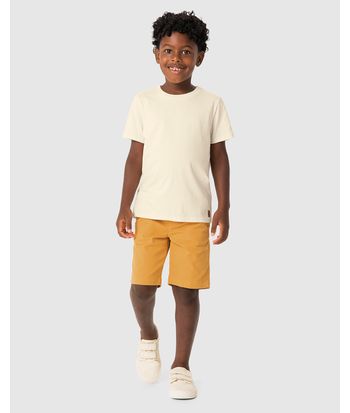 Conjunto Menino Camiseta Manga Curta Em Algodão Pima - Carinhoso