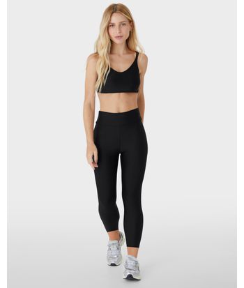 Top Strappy Esportivo Decote V Em Malha Com Proteção UV50+ - ENFIM