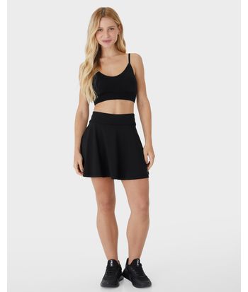Shorts Saia Feminino Godê Em Double Jersey - ENFIM