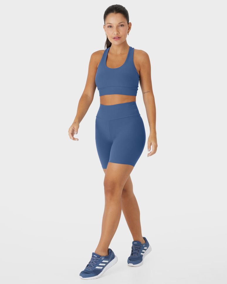 Shorts Básico Feminino Em Malha Proteção UV50+ - ENFIM