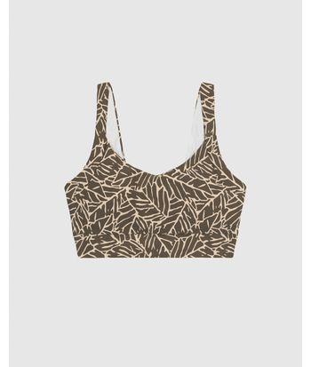 Top Regata Esportivo Estampado Em Malha Dry E Proteção UV50+ - ENFIM