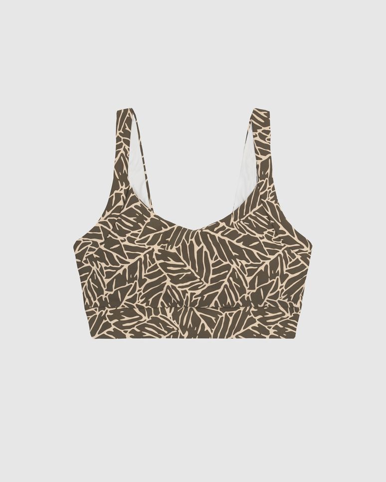 Top Regata Esportivo Estampado Em Malha Dry E Proteção UV50+ - ENFIM