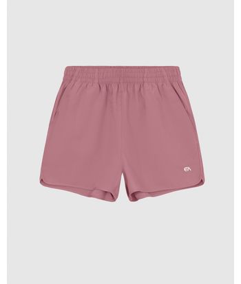 Shorts Runner Feminino Cadarço Interno Em Tafetá Com Elastano - ENFIM