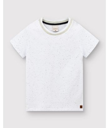Camiseta Menino Gola Retilínea Em Malha Botonê - Carinhoso
