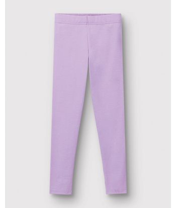 Calça Menina Legging Com Glitter Em Algodão - Carinhoso