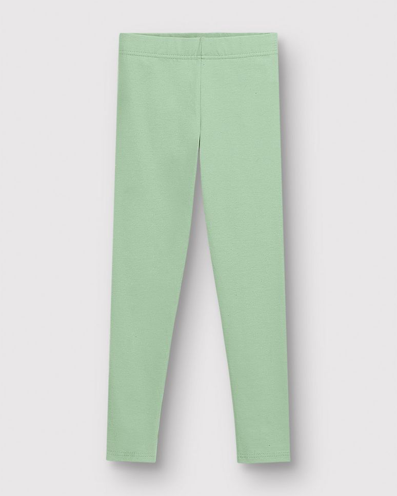 Calça Menina Legging Com Glitter Em Algodão - Carinhoso