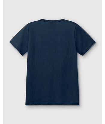 Camiseta Menino Botão No Peitoral Em Algodão Carinhoso