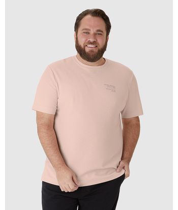 Camiseta Masculina Plus Size Believe In The Future Em Malha Texturizada