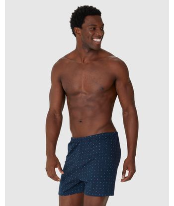 Shorts Masculino De Pijama Cós Elástico Em Algodão