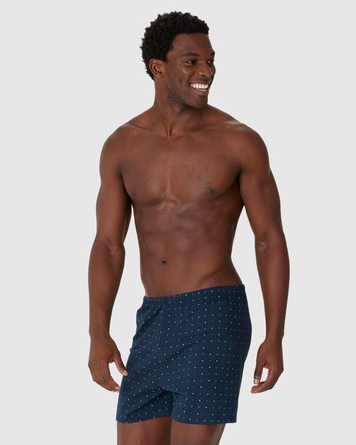 Shorts Masculino De Pijama Cós Elástico Em Algodão