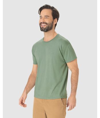 Camiseta Abraço Masculina Em Malha Comfy Touch