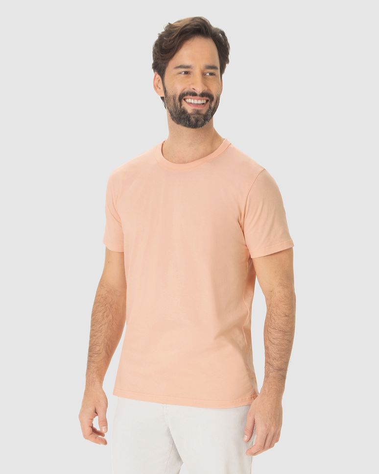 Camiseta Original Masculina Decote Redondo Em Algodão