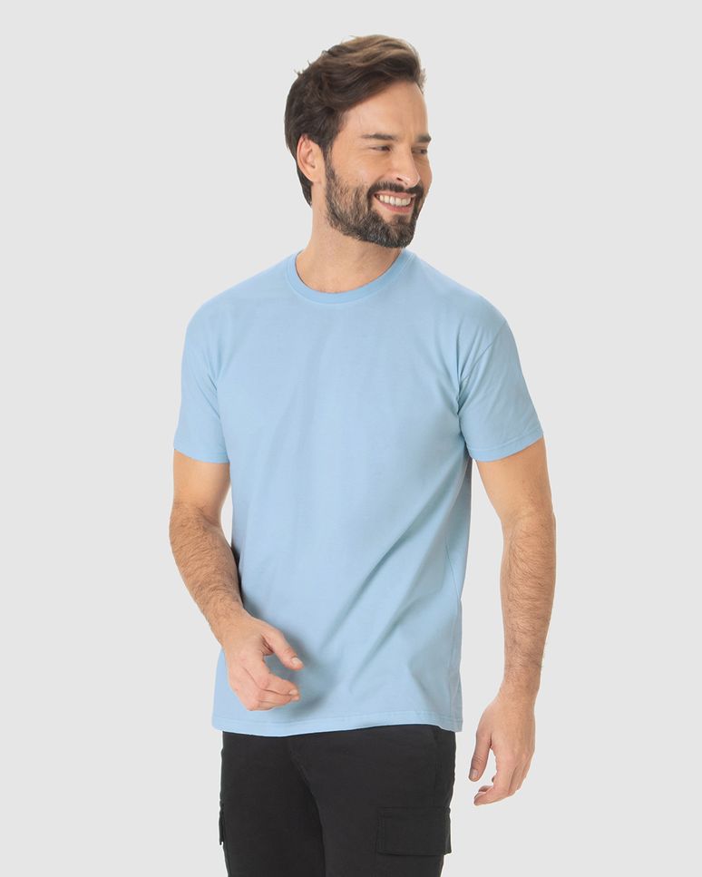 Camiseta Original Masculina Decote Redondo Em Algodão