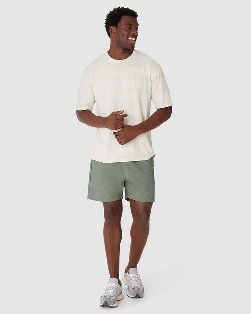 Bermuda Masculina Comfort Cadarço Frontal Em Tecido Eco