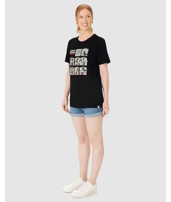 Camiseta Unissex Mickey Mouse In Moods Of The Week Em Algodão