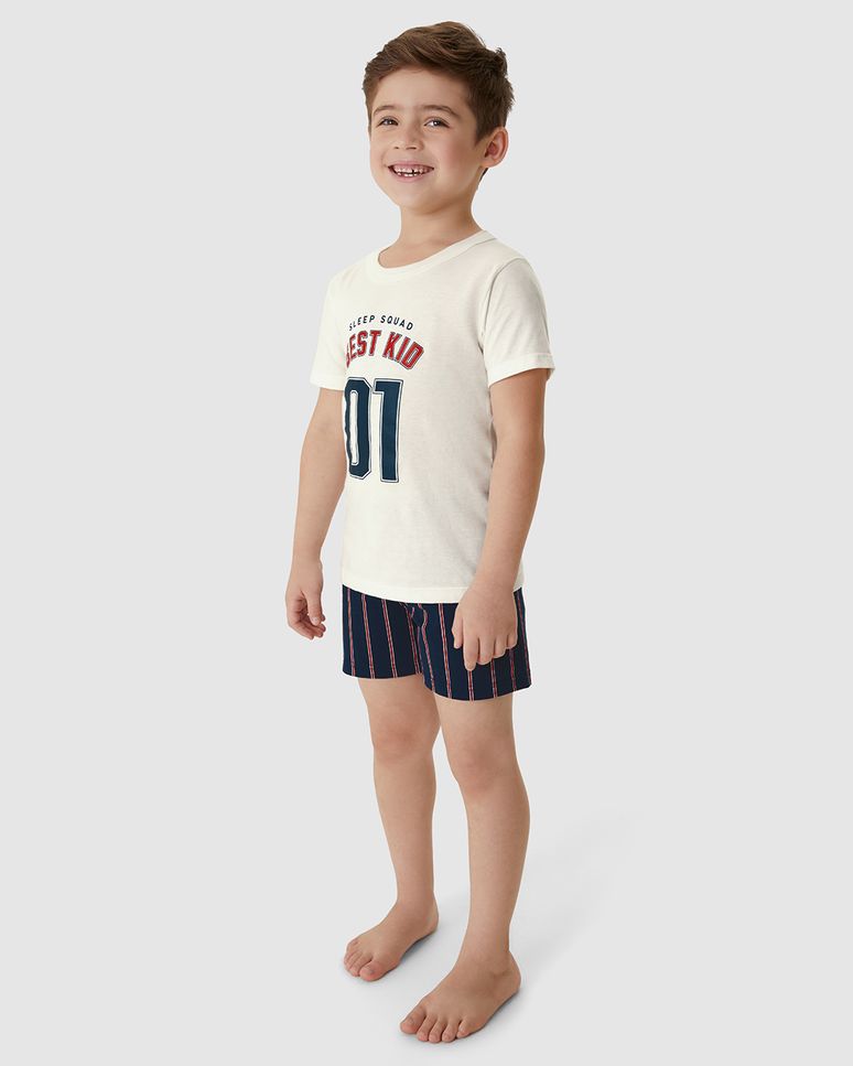 Pijama Infantil Menino Sleep Squad Best Kid Em Algodão Malwee Kids