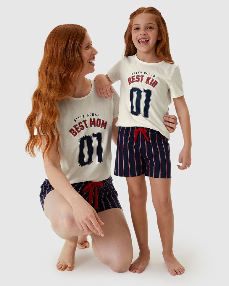 Pijama Infantil Menina Sleep Squad Best Kid Em Algodão Malwee Kids