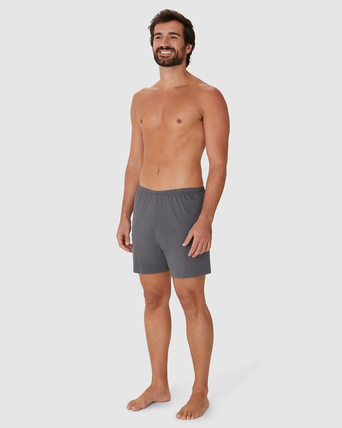 Shorts Masculino De Pijama Cós Elástico Em Algodão