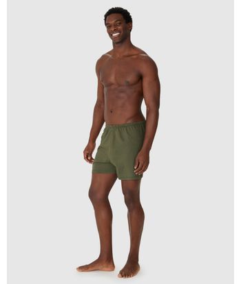 Shorts Masculino De Pijama Cós Elástico Em Algodão