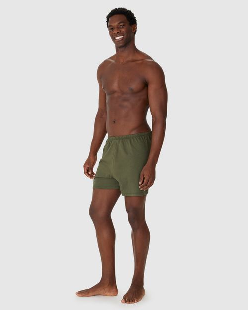 Shorts Masculino De Pijama Cós Elástico Em Algodão