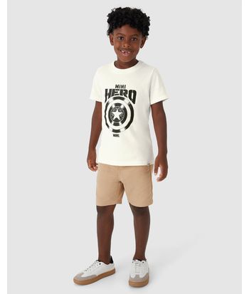 Camiseta Infantil Menino Avengers Mini Hero Em Algodão Malwee Kids
