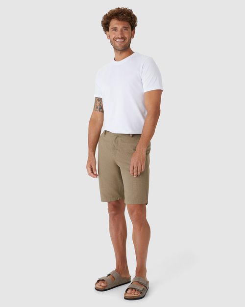 Shorts Masculino Chino Em Sarja Texturizada