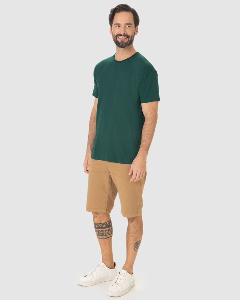 Camiseta Original Masculina Decote Redondo Em Algodão