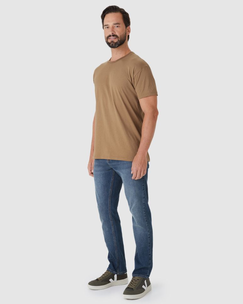 Camiseta Original Masculina Decote Redondo Em Algodão