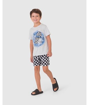 Pijama Infantil Menino 3 Peças Awesome Em Algodão Malwee Kids