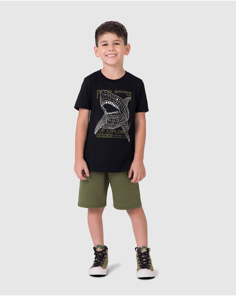 Roupas Femininas Posthaus Conjunto Moletom Infantil Carinhoso