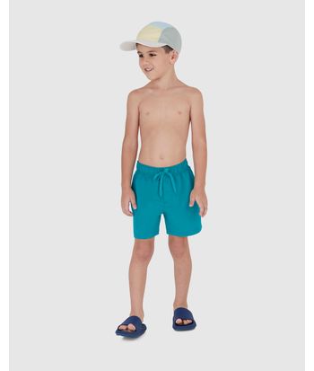 Kit 2 Shorts De Banho Infantil Menino Em Microfibra Malwee Kids
