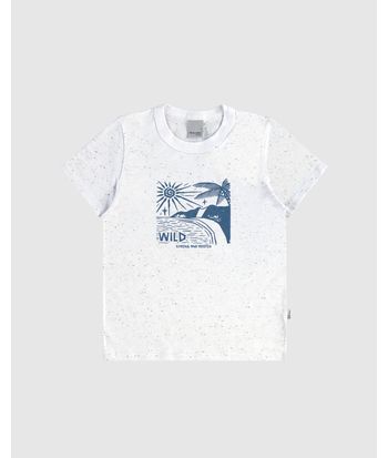 Camiseta Infantil Menino Wild Strong And Rooted Em Malha Botonê Malwee Kids
