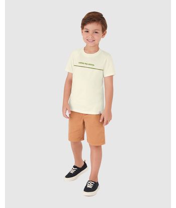 Camiseta Infantil Menino Strong And Rooted Em Algodão Malwee Kids