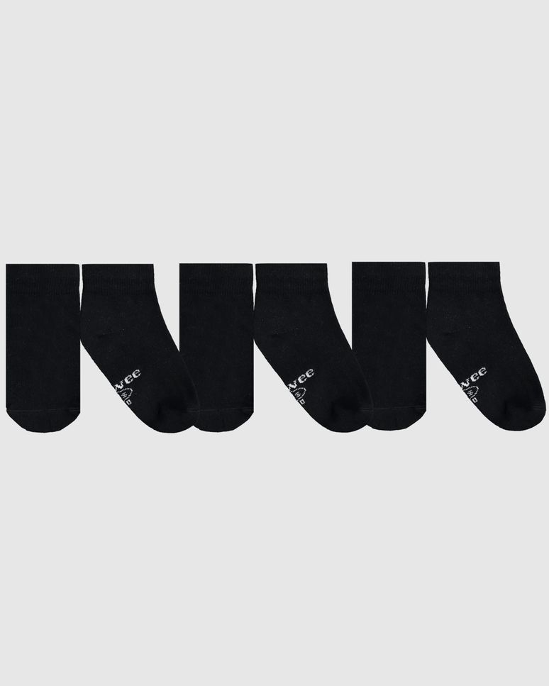 Kit 3 Meias Infantis Unissex Invisível Em Malha Algodão Malwee Kids