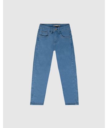 Calça Infantil Menino Slim Em Jeans Moletom Malwee Kids