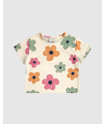 Blusa Infantil Menina Box Estampada Em Algodão Malwee Kids